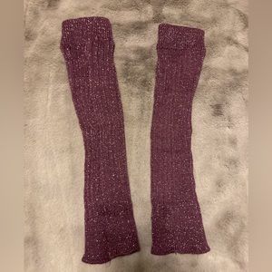Steve Madden NWOT sparkly leg warmers 3/$15